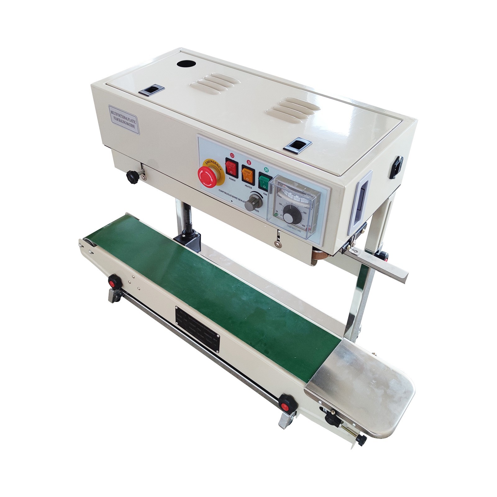 110V FR-770 Vertical Continuous Plastic Film Sealing Machine Bag Sealer 6-12MM