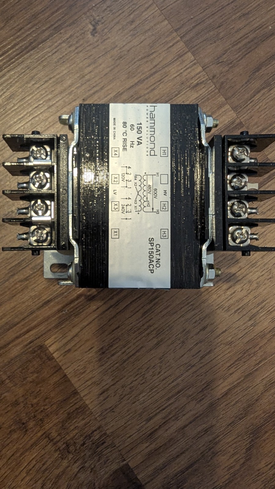 Hammond Power Solutions SP150ACP 150Va Industrial Control Transformer