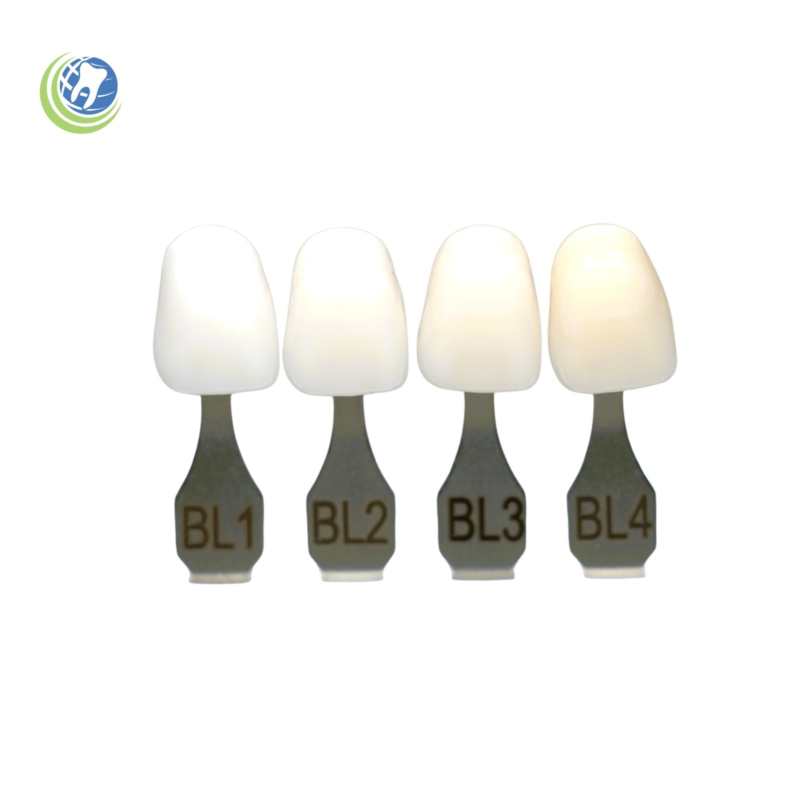 Ivoclar A-D Dental Bleach Whitening Shade Guide BL1 to BL4 628605