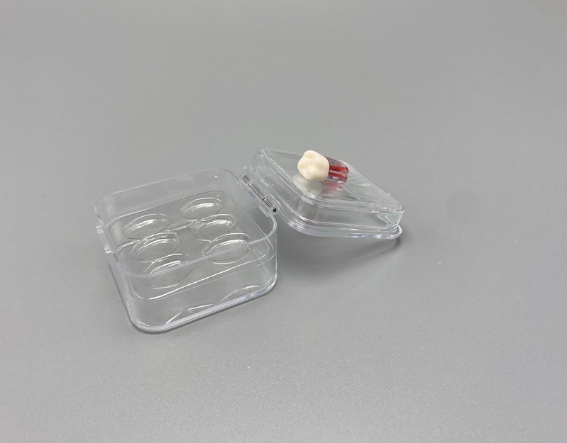 10*Dental Denture Storage Box Tooth Boxes with slot/no slot Veneer Membrane Case