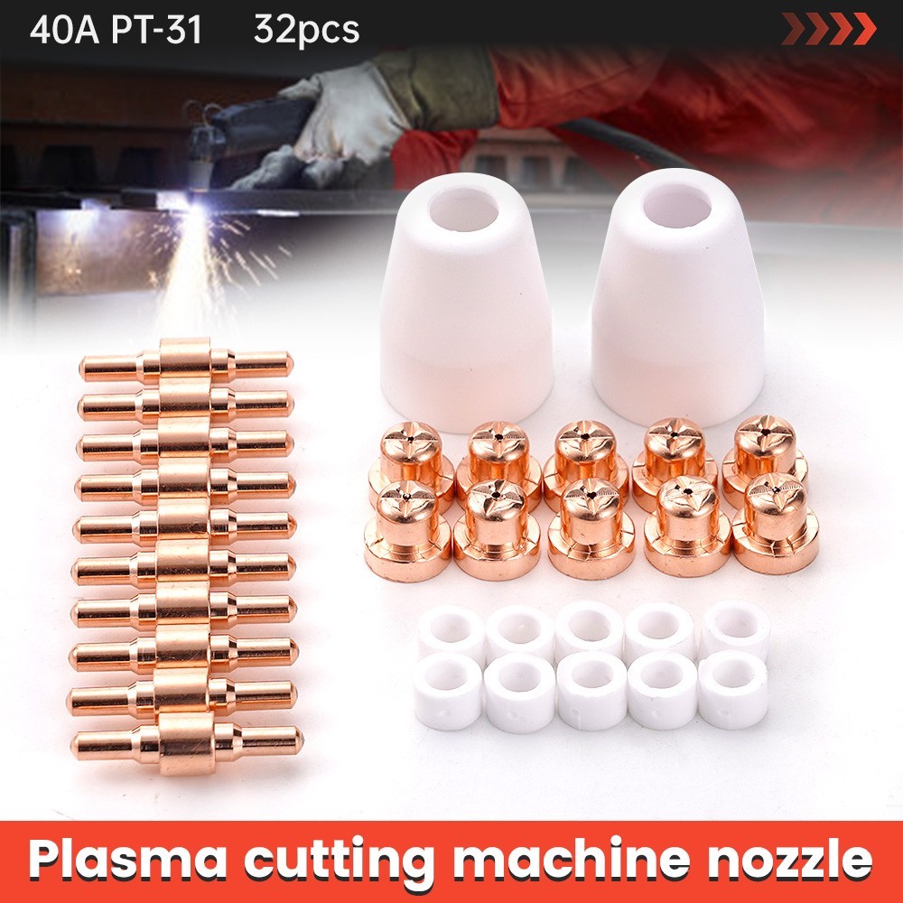 Air Plasma Cutter Consumables Extend Tips For PT-31 LG-40 Torch CUT-40 50 55 60