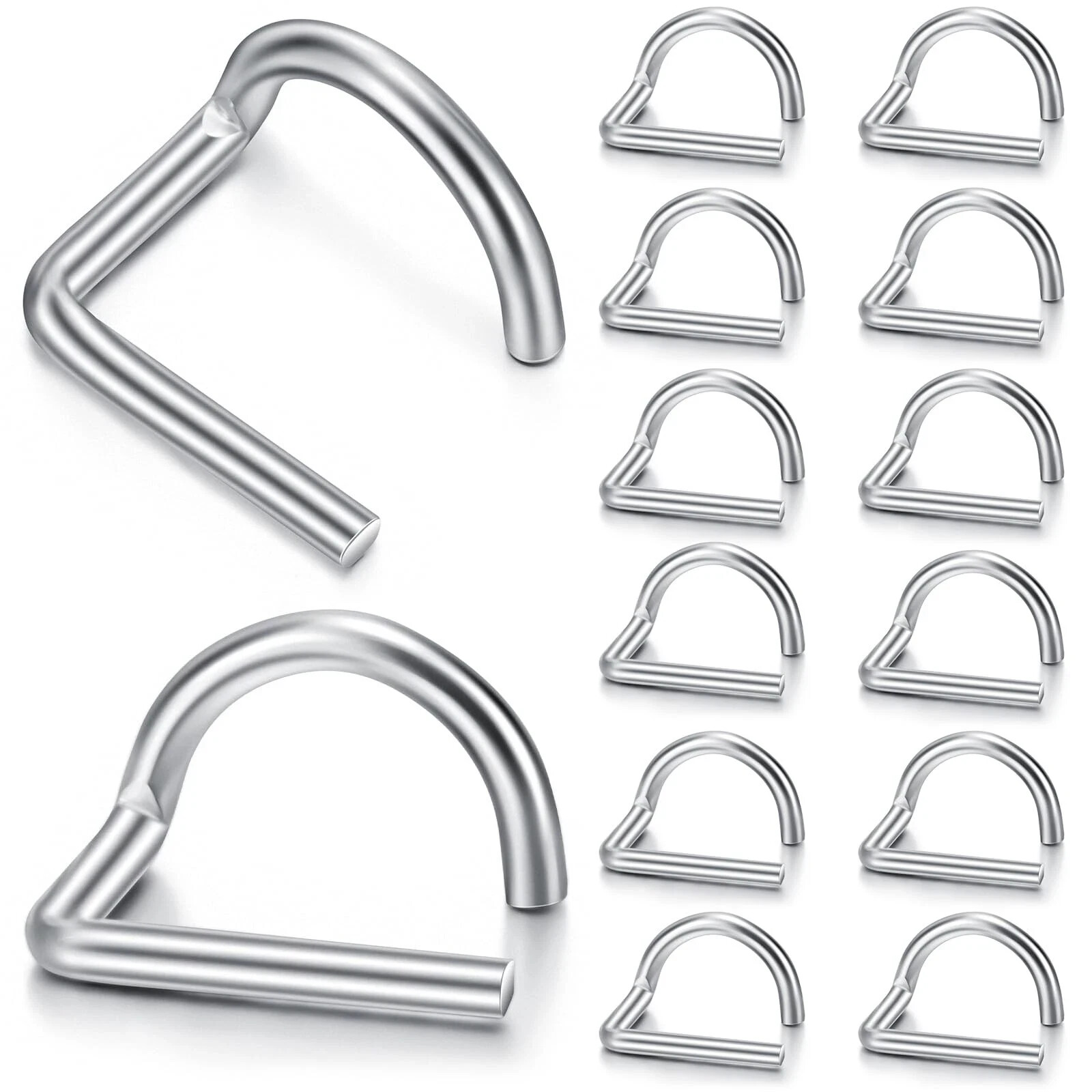 20 Pcs Pig Tail Pin 2” Scaffolding Gravity Locking G Scaffolding Pins for Steel