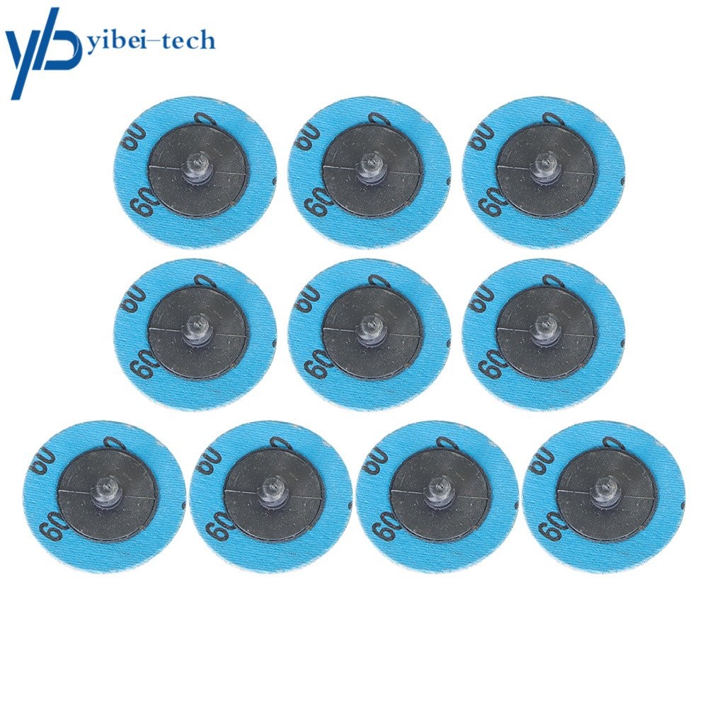 51× 2″ Roll Lock Die Grinder Quick Change Sanding Disc 36 60 80 120 240 Grit US