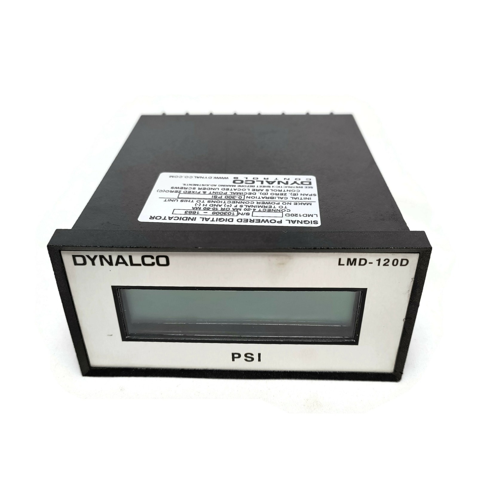 Dynalco LMD-120D 0~300 PSI Loop Powered LCD Digital Indicator.