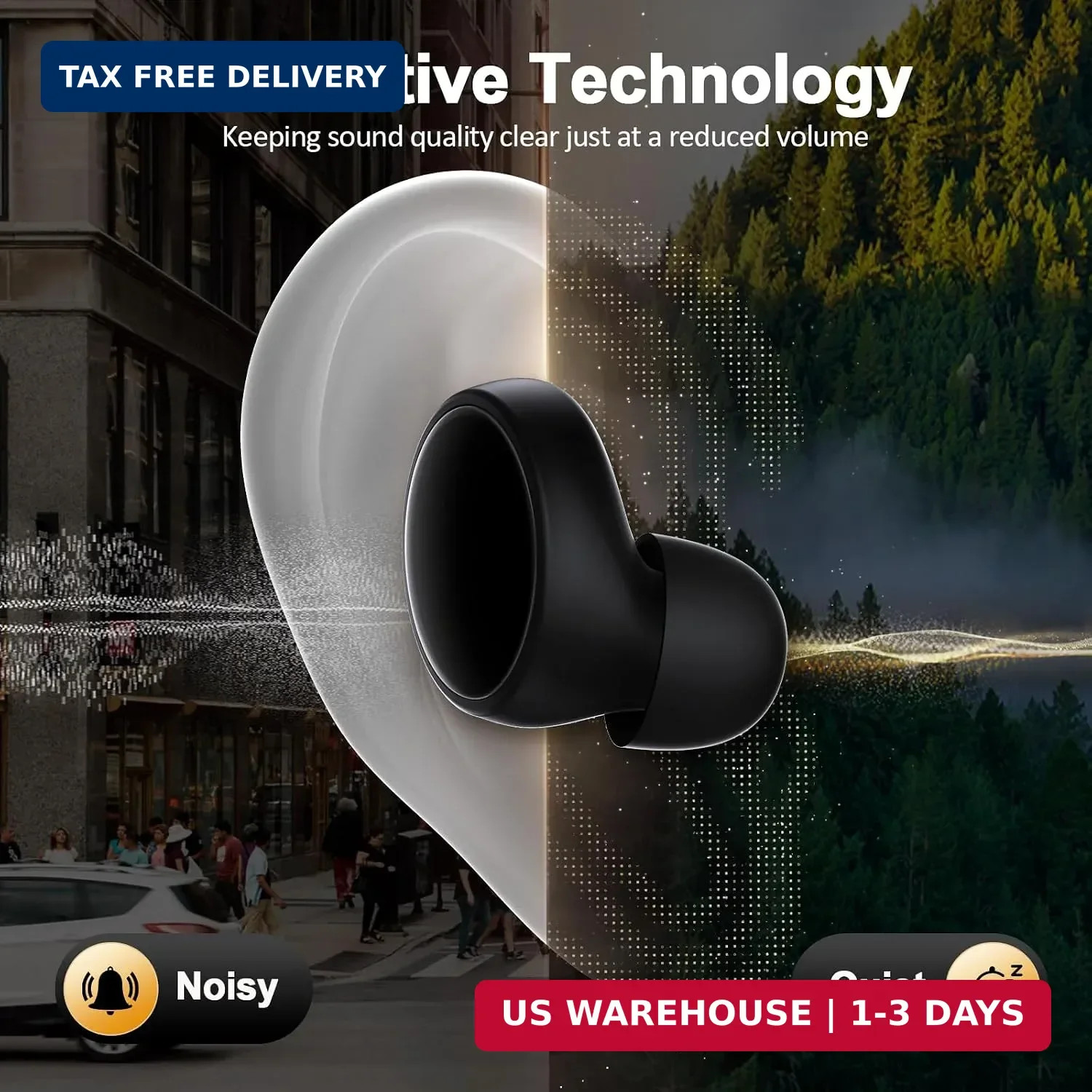 55dB Ear Plugs for Sleeping Noise Cancelling, Noise Reduction Earplugs for Sleep