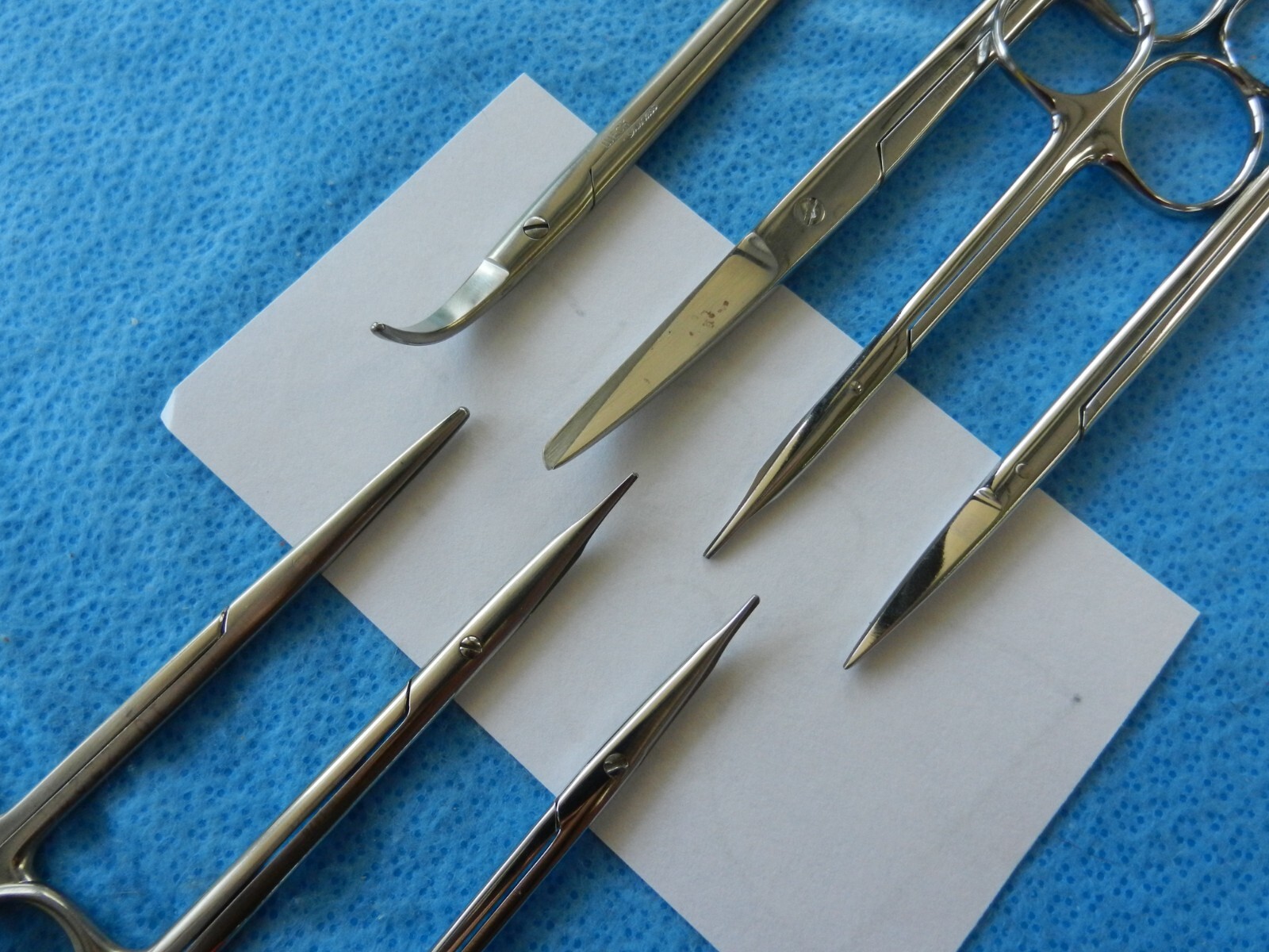 D8913 Boss Weck Jarit Surgical Lot of Curved and Straight Scissors