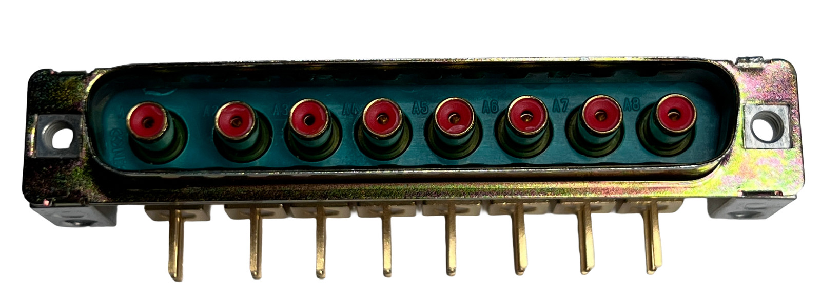 Amphenol 8W8 RF DSub PCB Mount Gold Plated 13-506724 Shell Female Male Connector