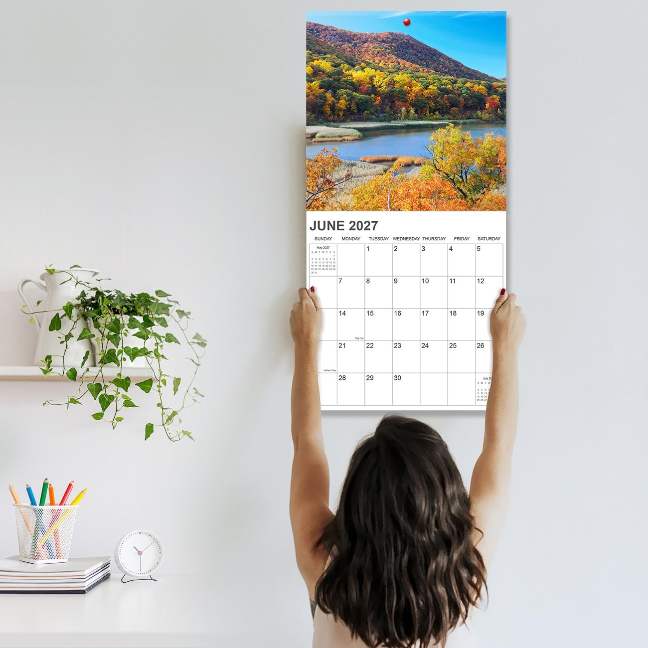2026-2027 Calendar for Wall, 12″ x 12″, A-National Parks