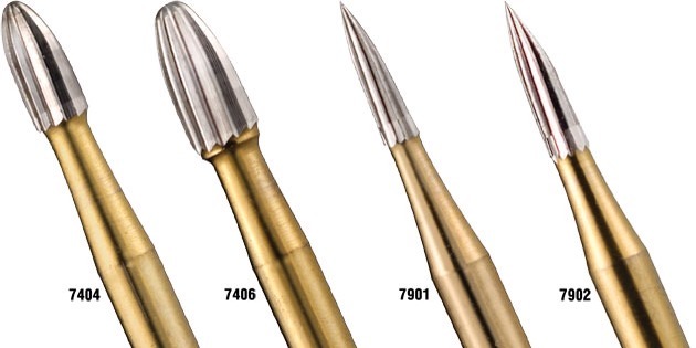 Trimming & Finishing (120) Football Burs #7404 T&F 12 Bladed. High QualityBrand