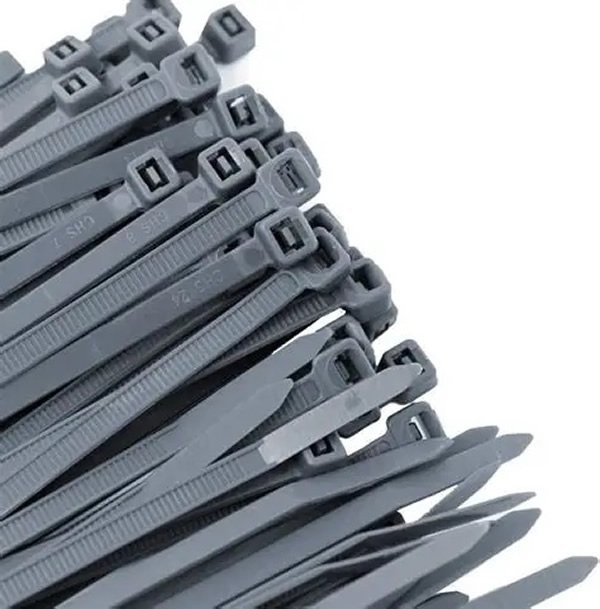 500 Act Gray High-Quality UV Nylon ACAL-07-50-8-C – 7 in 50 lbs Cable Ties