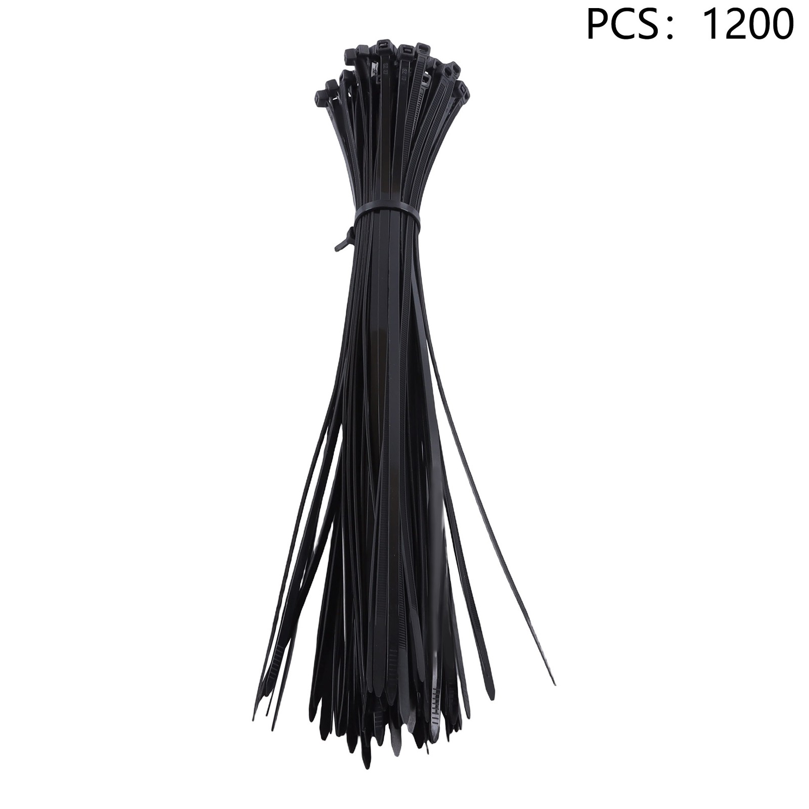 1200pcs Zip Ties 14 Inch 50lb Tensile Heavy Duty Self-Locking Nylon 0.18in