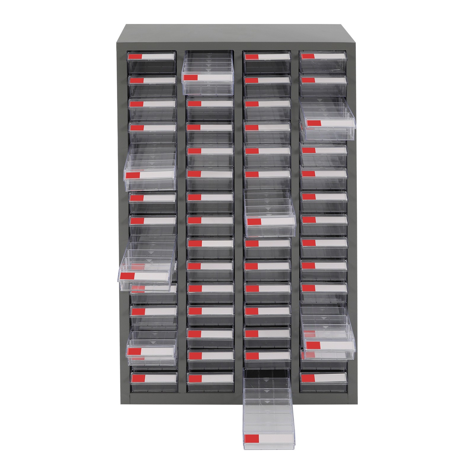 60 Drawers Hardware Tools Storage Cabinet Shop Bolt and Nut Tool Organizing Case