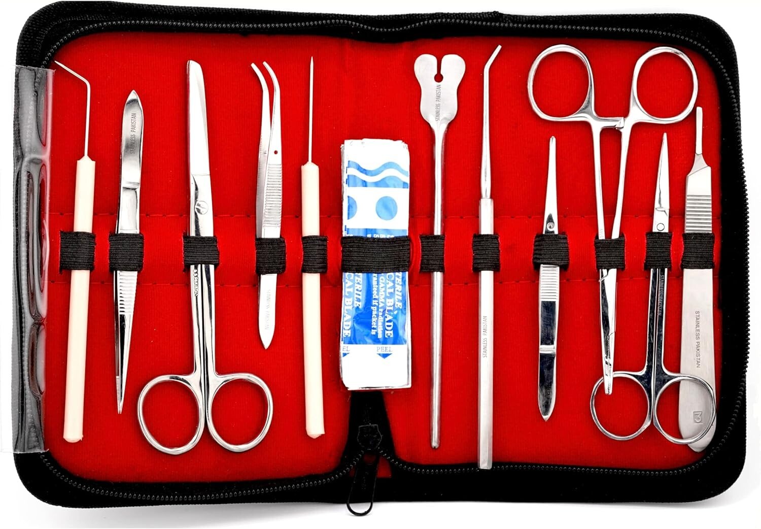 Cynamed Advanced Dissection Biology Lab Anatomy Dissecting Set 22 Pieces