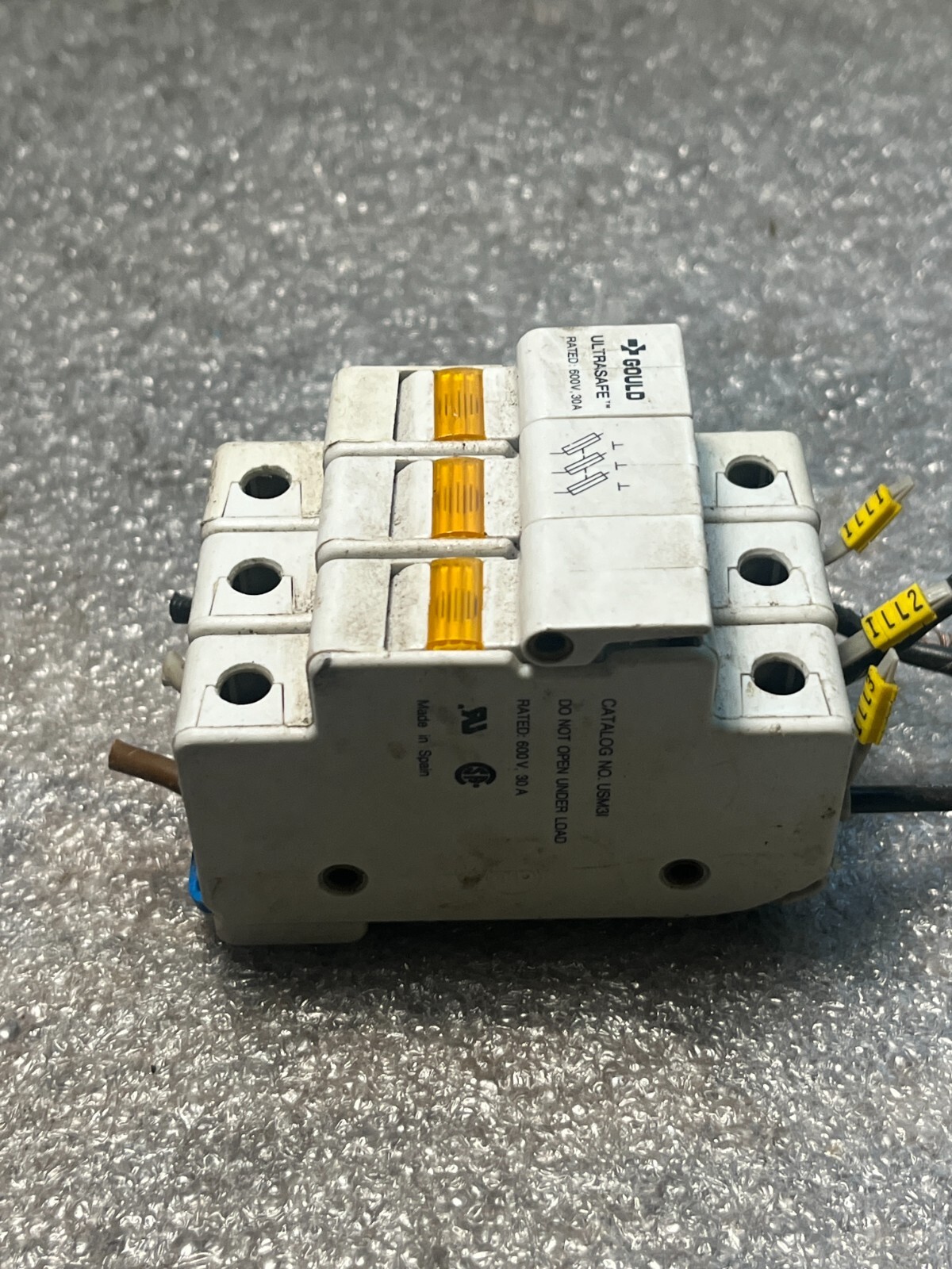 Ferraz Shawmut USM31 Fuse Holder 30A 600V Y219073