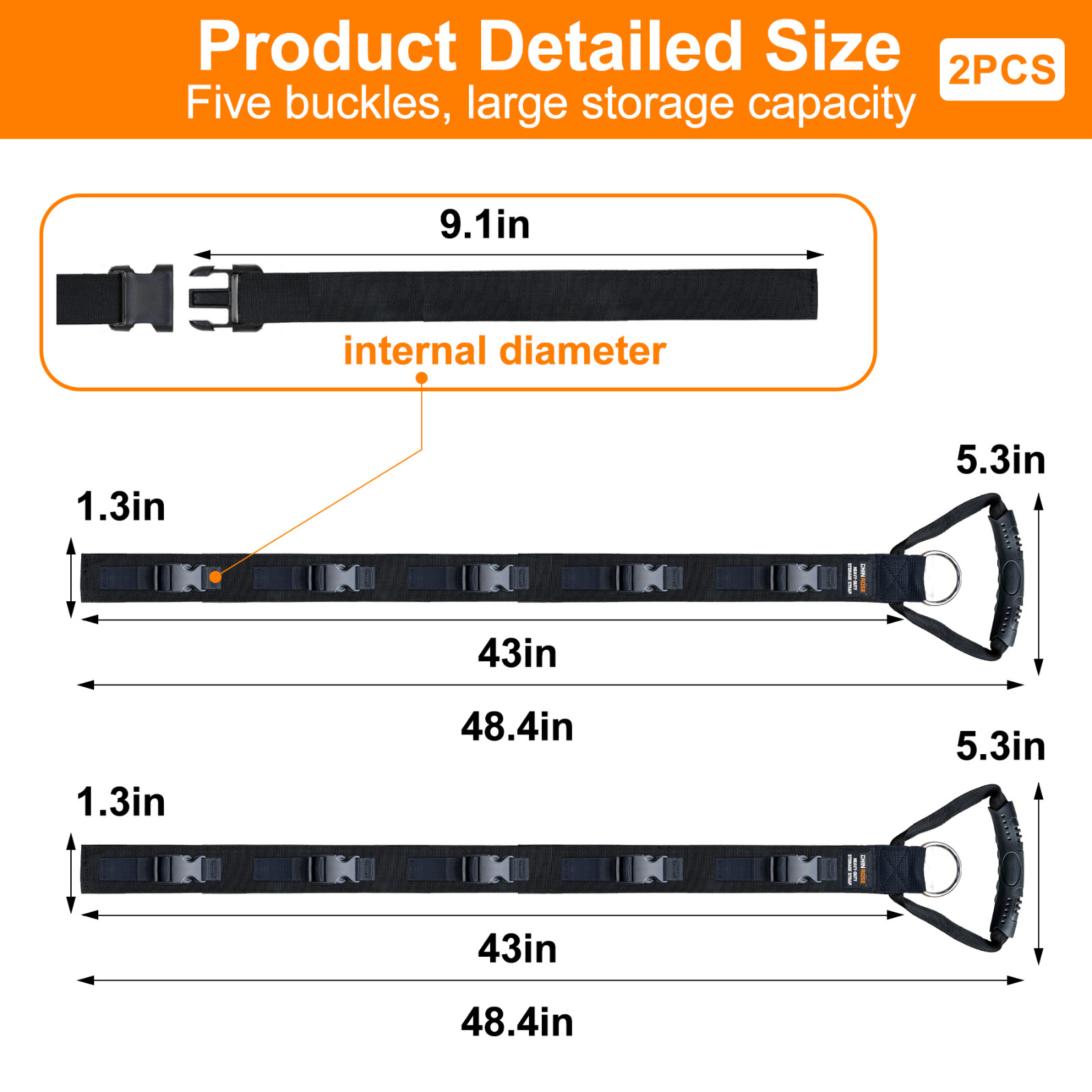 Extension Cord Organizer, 2 PCS Extension Cord Hanger with 5 Slots with gloves