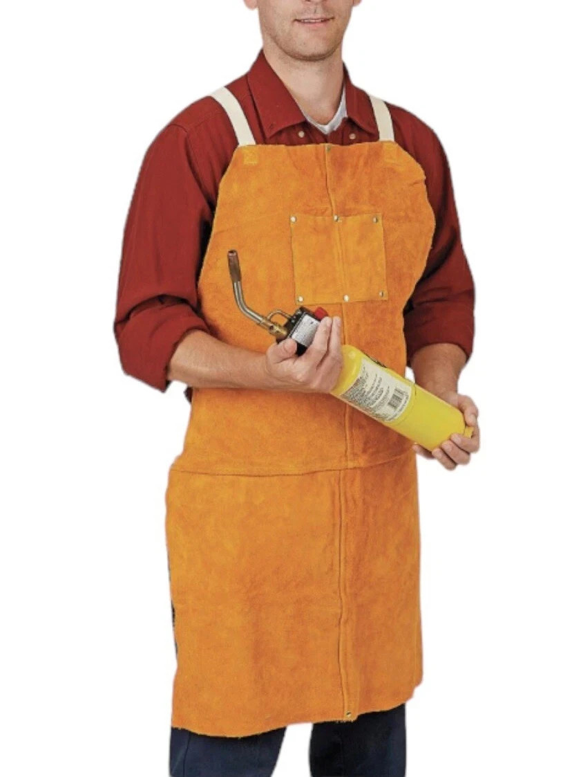 NEW IN PACK – Tillman 4236 Heavyweight Cowhide Leather Bib Apron 24″ X 36″