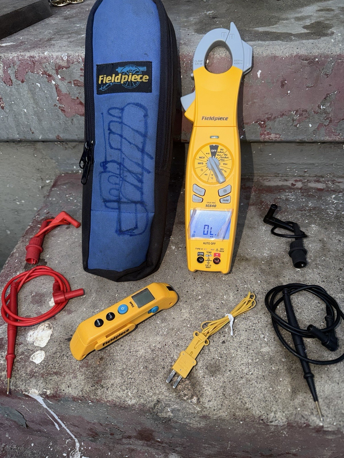 Fieldpiece Sc640 Digitalclampmeter, Trms, 400A, 600Vac+spk2