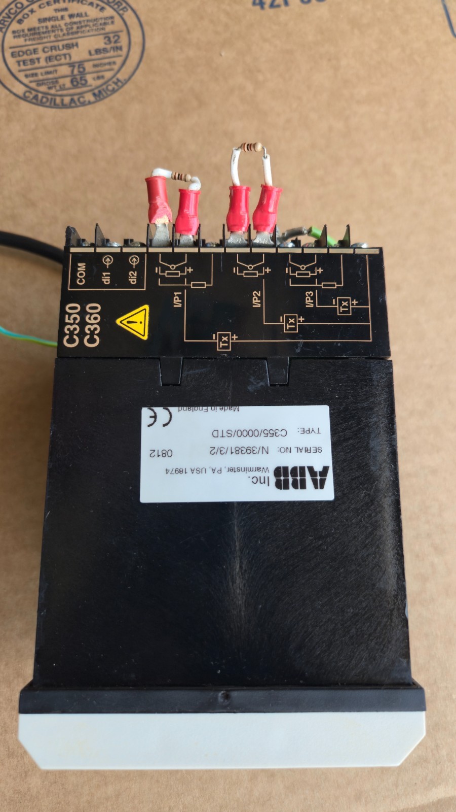 ABB COMMANDER 350 UNIVERSAL PROCESS CONTROLLER