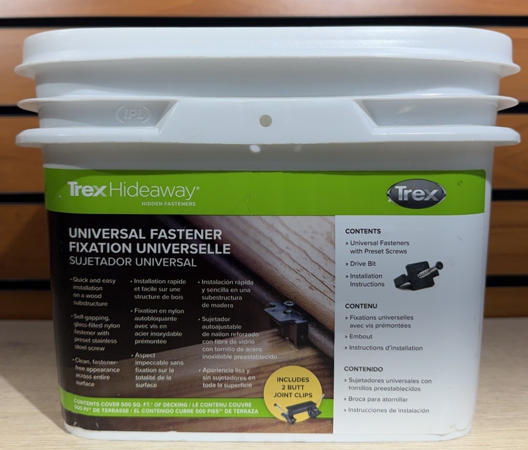 Trex Hideaway Hidden Deck Universal Fasteners 500 sq.ft. DA00002 FREE SHIPPING