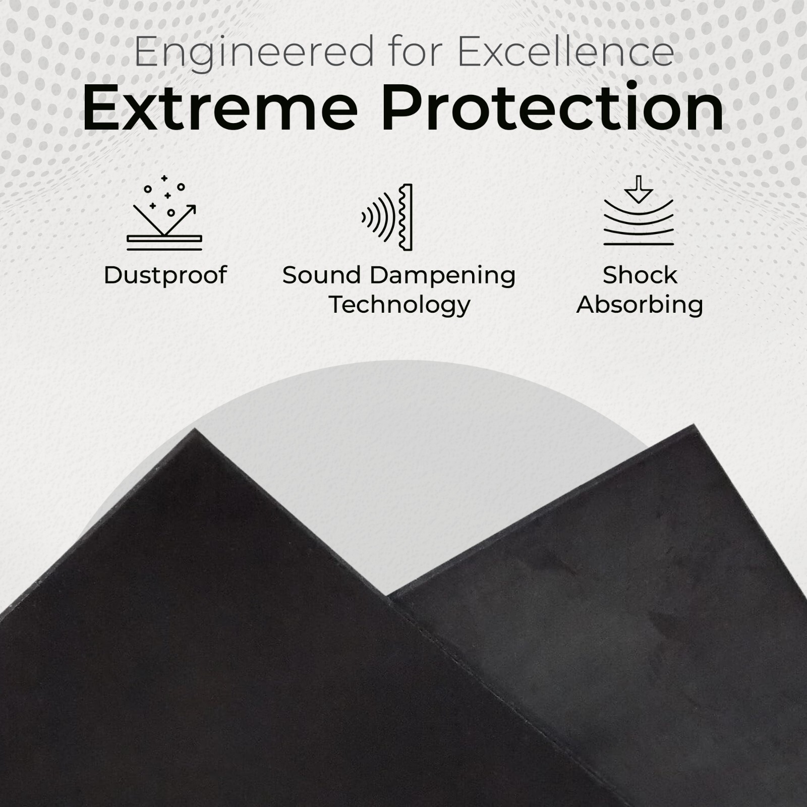Neoprene Rubber Sheet 50A – 1/16 x 9 x 12 in Gasket Material Made in USA