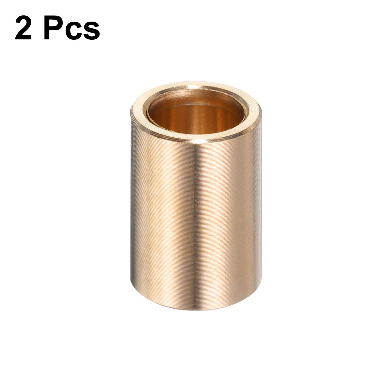 2pcs Sleeve Bearings 3/8″ Bore x 1/2″ OD x 3/4″ Length Brass Bushing