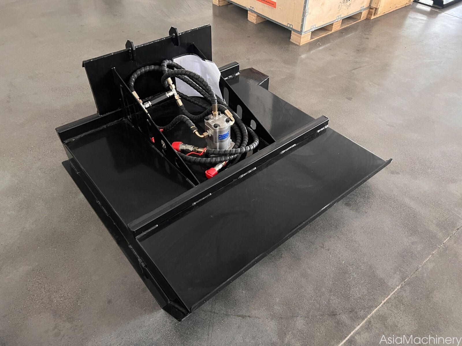 Agrotk 35in Mini Brush Cutter Mower For CRT23/LRT23 Skid Steer Loader Attachment