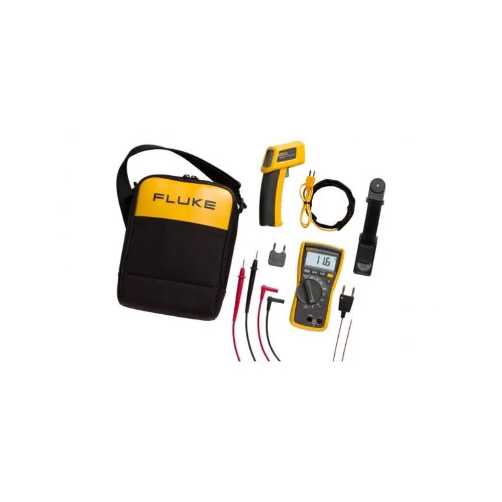 Fluke 116 Digital HVAC True RMS Multimeter, 9V