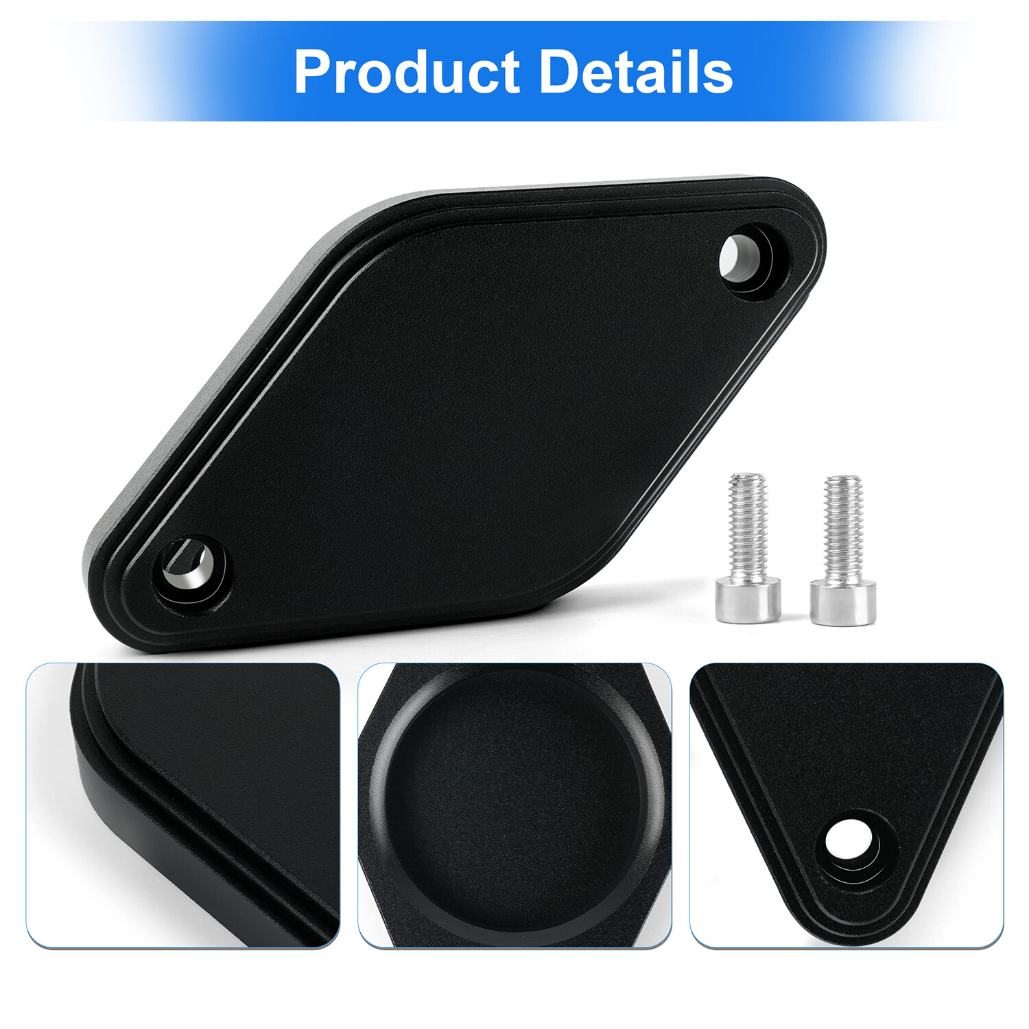 Intake Resonator Cover for Duramax 6.6L LML Diesel Models (2011-2016) Black