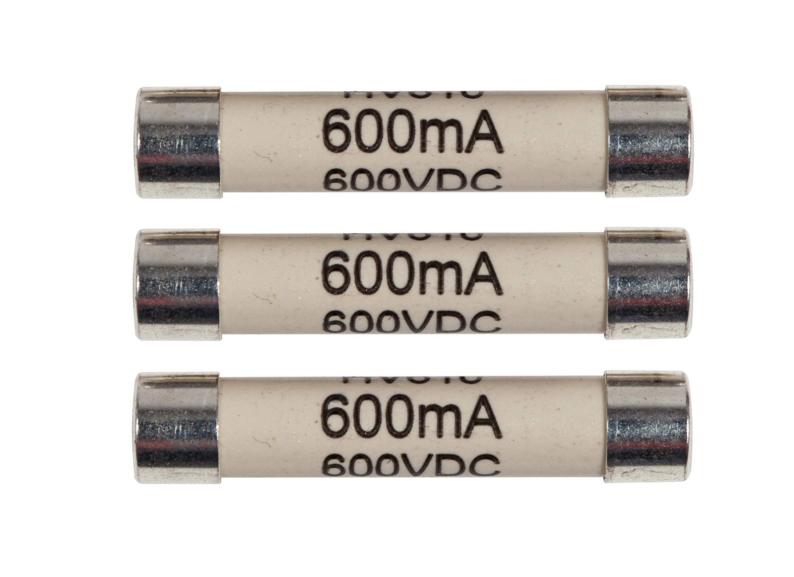600mA 600V DC Fuse – 3 Pack, High-Quality Electrical Fuse for Testing & Repair