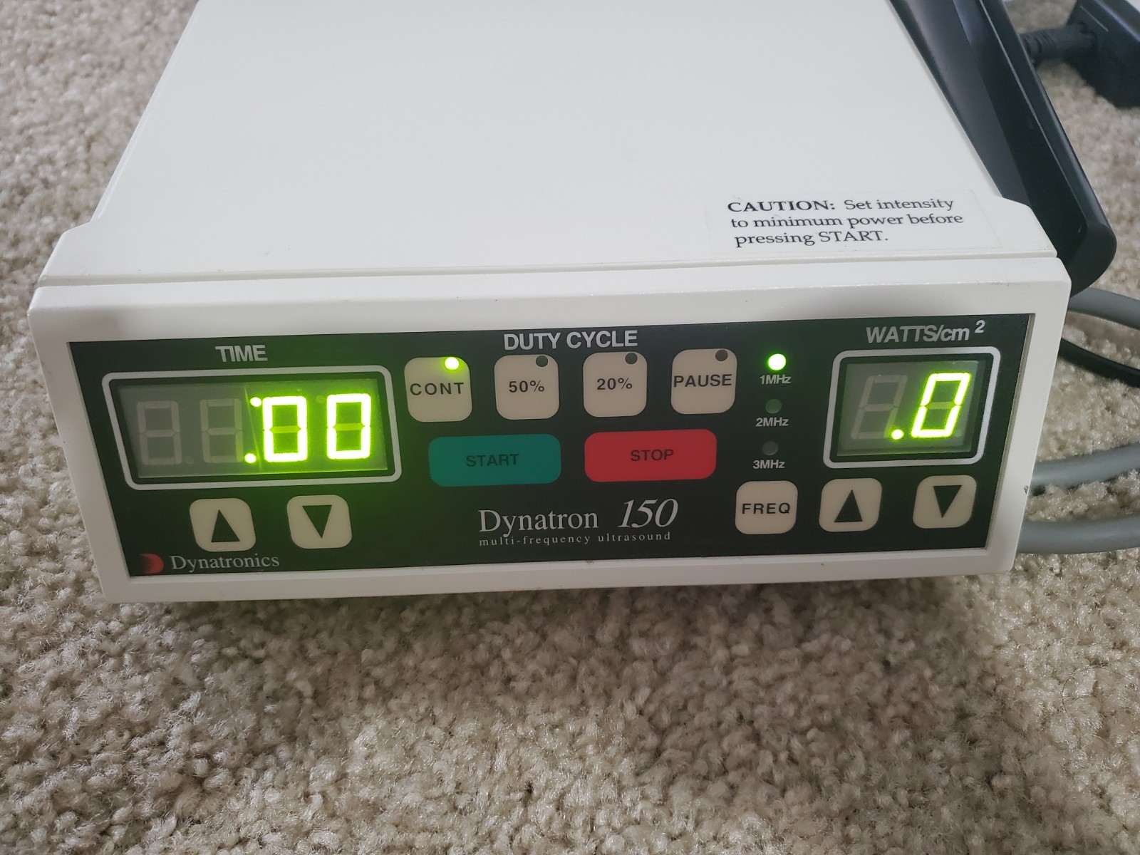 Dynatronics Dynatron D150 Ultrasound Generator (DRF-100) – NO PROBE