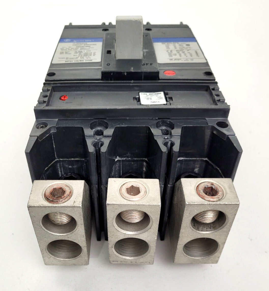 SGHA36AT0600 GE 600 Amp 600 Volt Circuit Breaker w/ SPRG600A600 Rating Plug