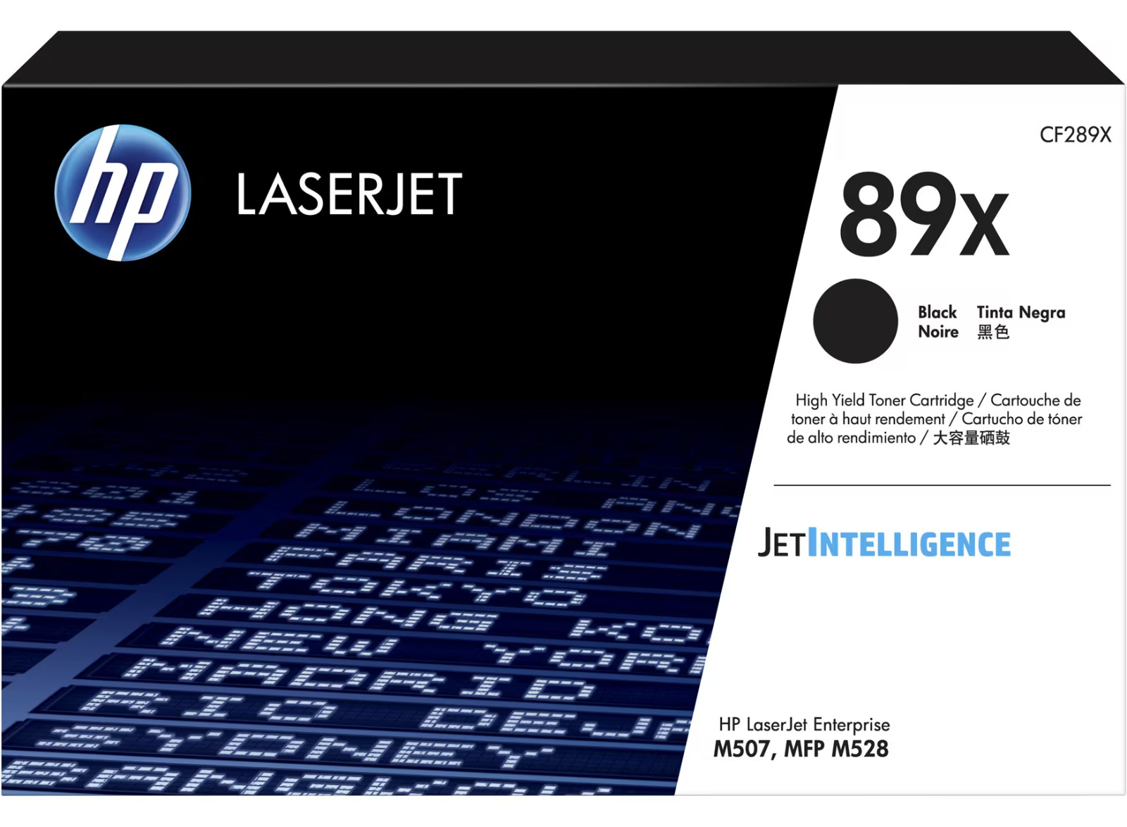 HP 89X LaserJet Toner Cartridge – Black (CF289X)