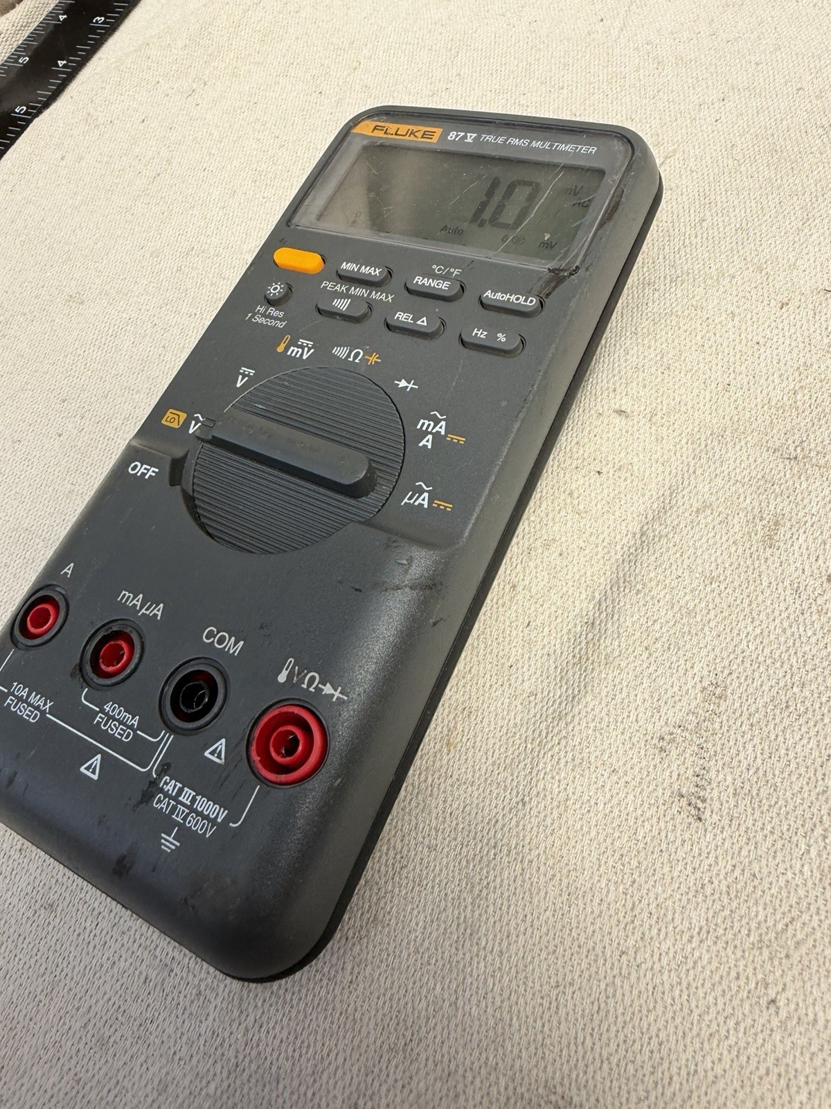 FLUKE MODEL 87 V TRUE RMS MULTIMETER