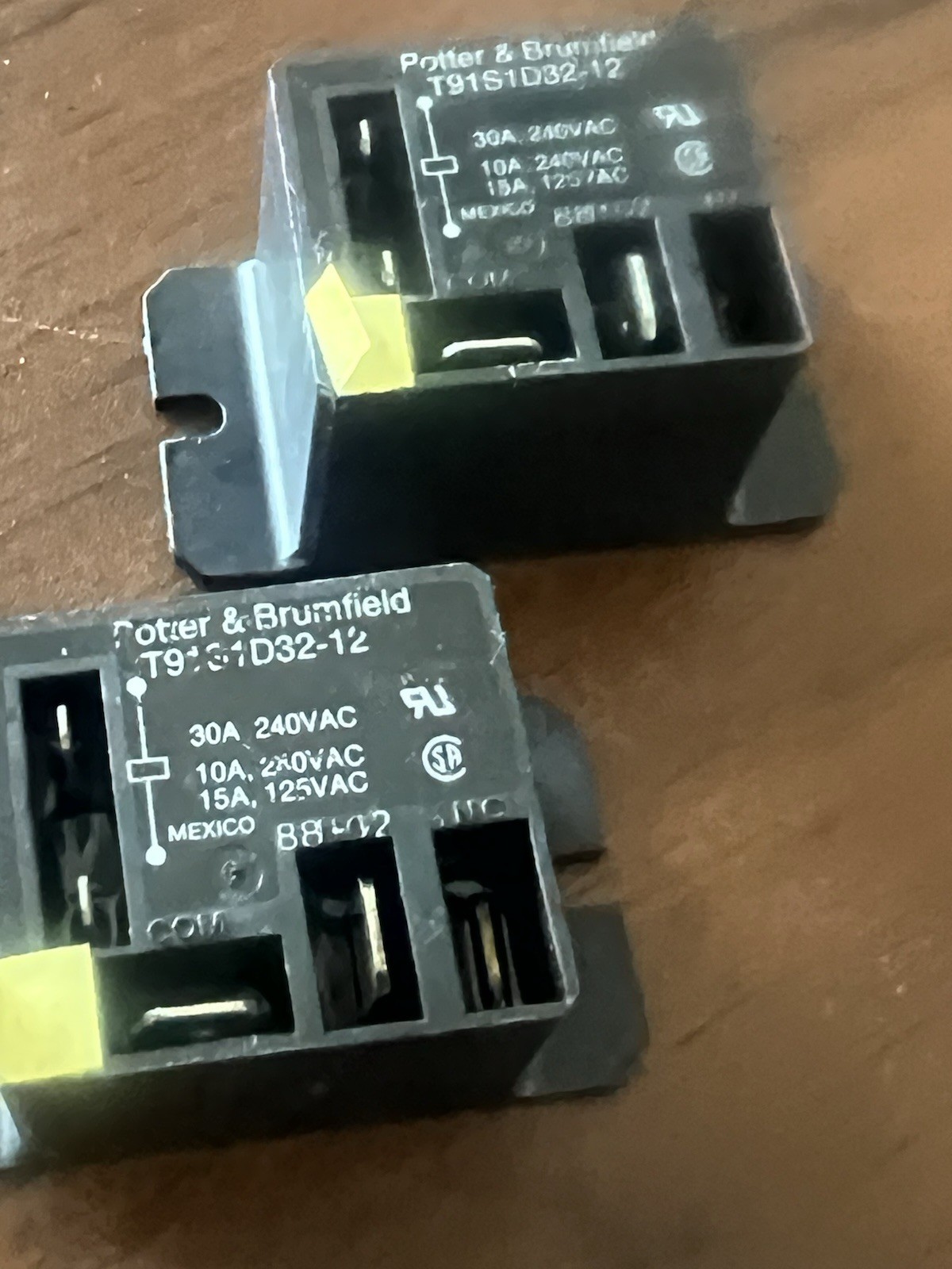 potter brumfield relay T91S1D32-12. (2pcs)