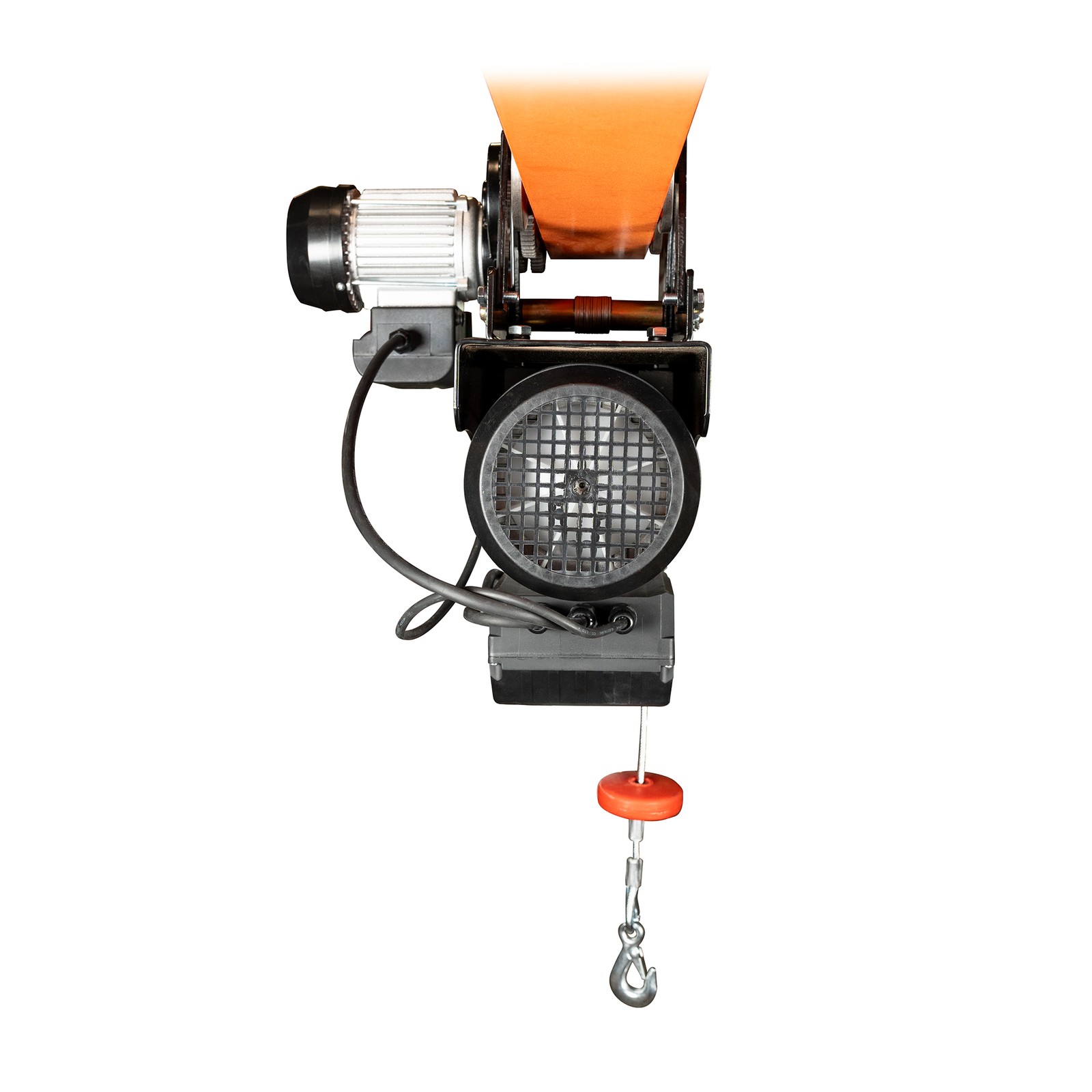 Electric Wire Rope Hoist 1 ton 2200 lb 110V 38 ft. Wireless w/ Power Trolley