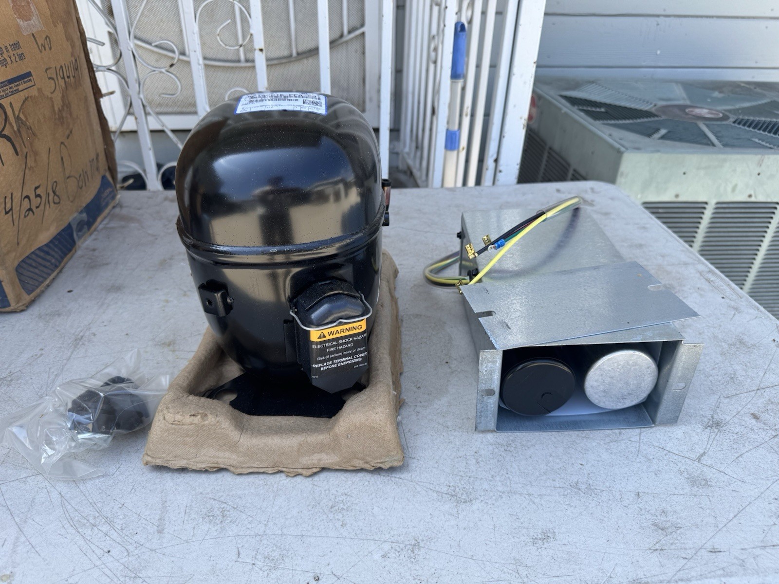NEW Copeland RFT42C1E-PFA-901 R404A 115V Refrigeration Compressor