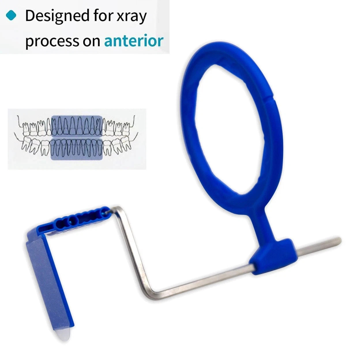 100x Dental Sensor Holder Self-adhesive X-ray Anterior/Posterior/Bitewing block