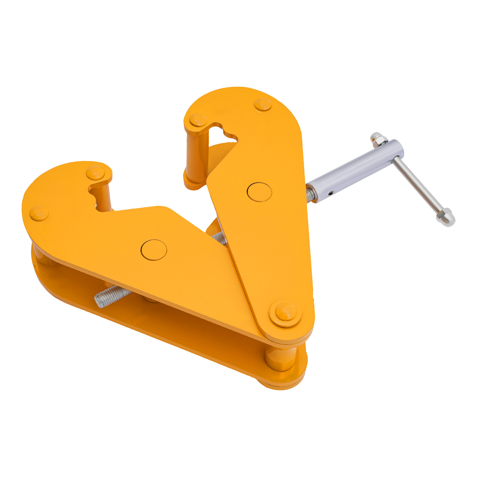 Beam Clamp 3 Ton Load Capacity Lifting Clamp Adjustable Opening Flange 80-320mm