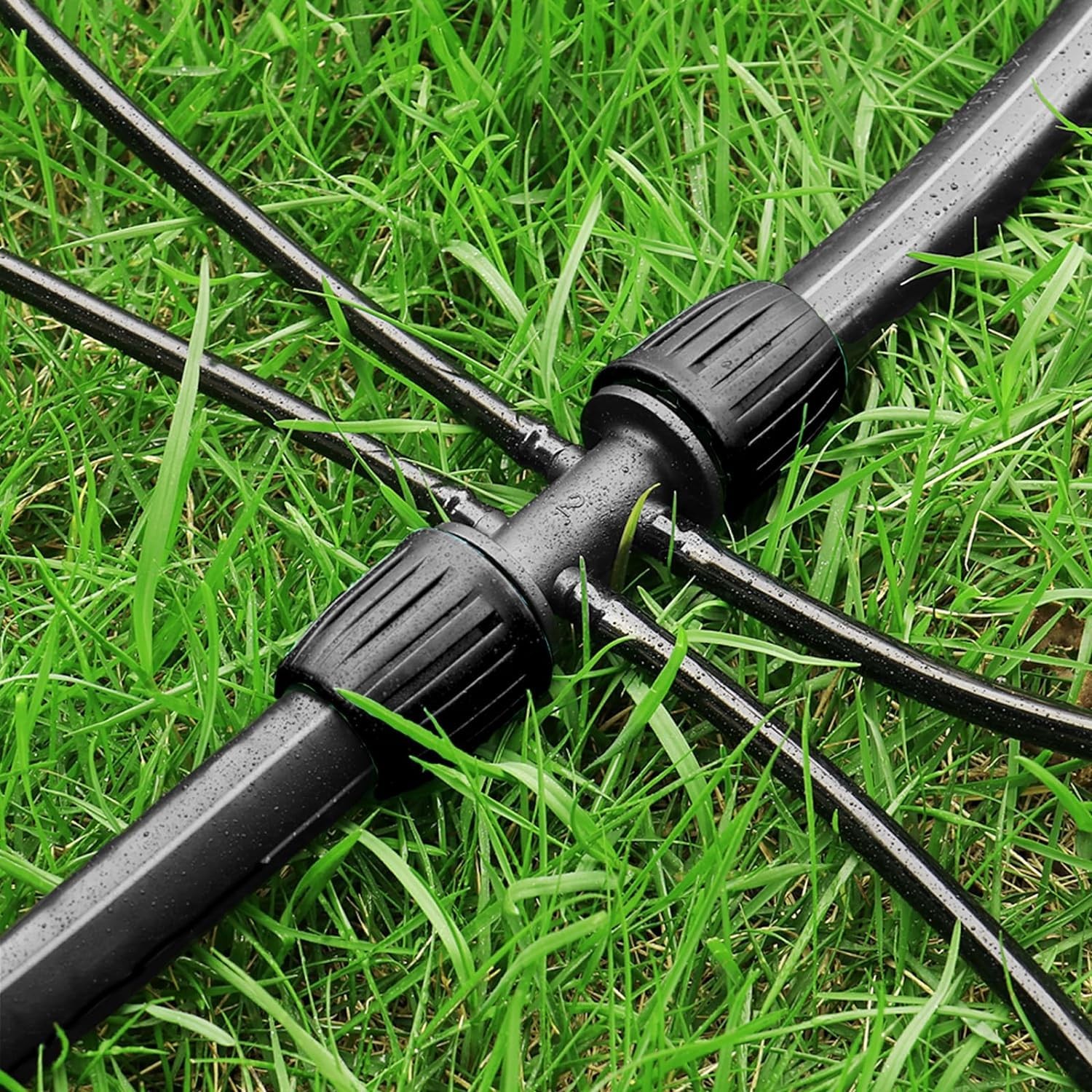 Drip Irrigation Fittings for 1/2 Inch to 1/4 Inch Tubing Reducing Teeï¼š1/2″ 1/