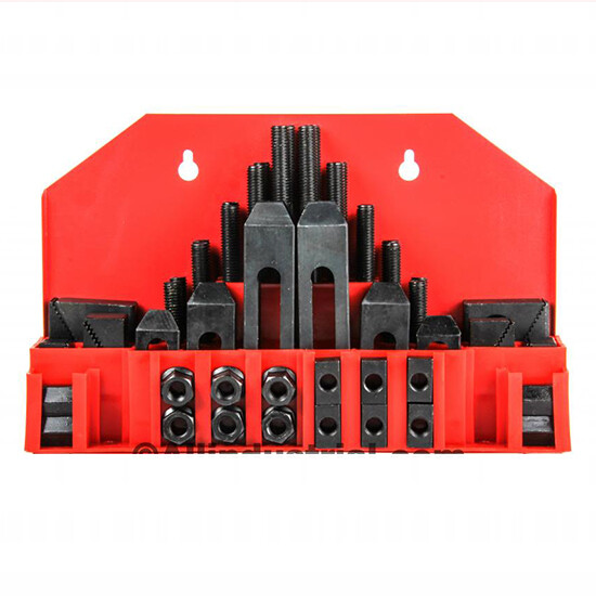 58 Pc Pro-Series 5/8″ T-Slot Clamping Kit Bridgeport Mill Set Up Set 1/2-13