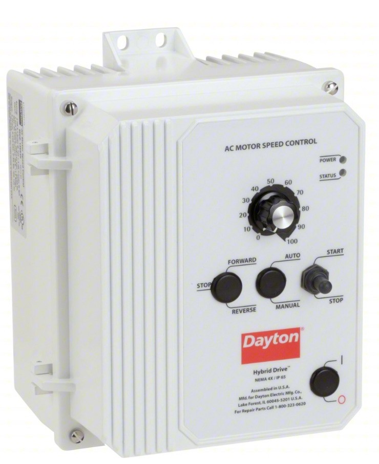 Dayton 13E639 Variable Frequency Drive, 3 Hp, 208-240V