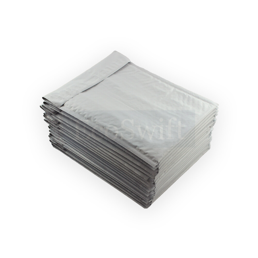 25 #0 7.5 x 10 EcoSwift Poly Bubble Mailers Padded Envelope Shipping Bags DVD