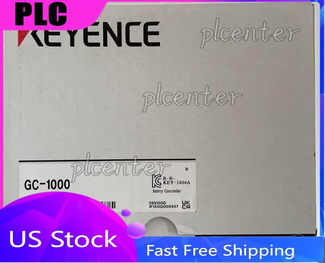 New Keyence GC-1000 Industrial Safety Controller Ethernet LCD