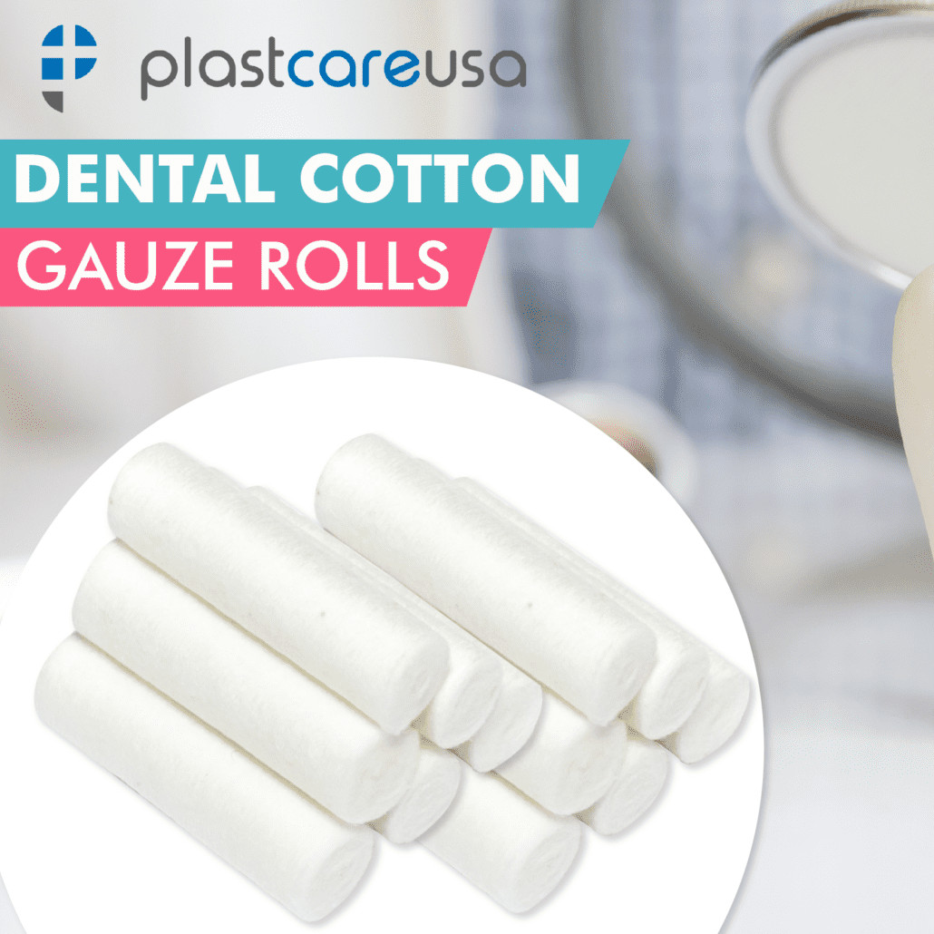 Dental Cotton Rolls 1 1/2″ X 3/8″ – 2000 Pcs Dental Non-Sterile Disposable