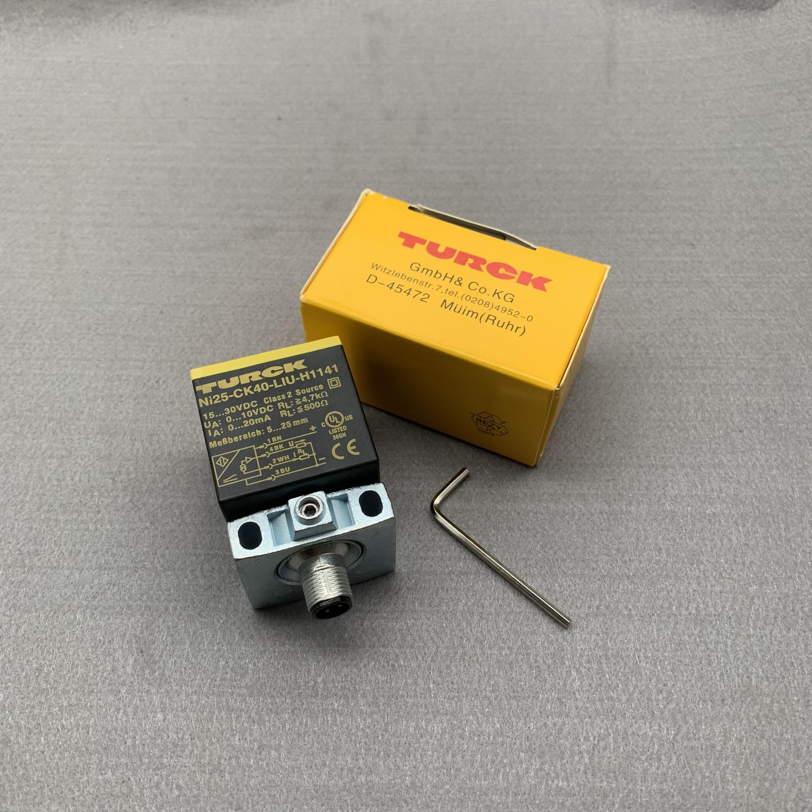 US Brand NEW TURCK NI25-CK40-LIU-H1141 Inductive Proximity Sensor Switch 15.00mm