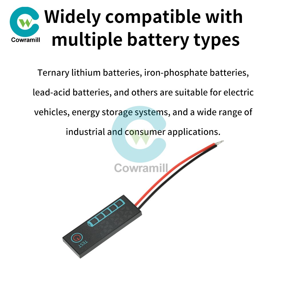 DC 7-55V LED Indicator Voltage Acid/Li-ion Universal Battery Charge Indicator