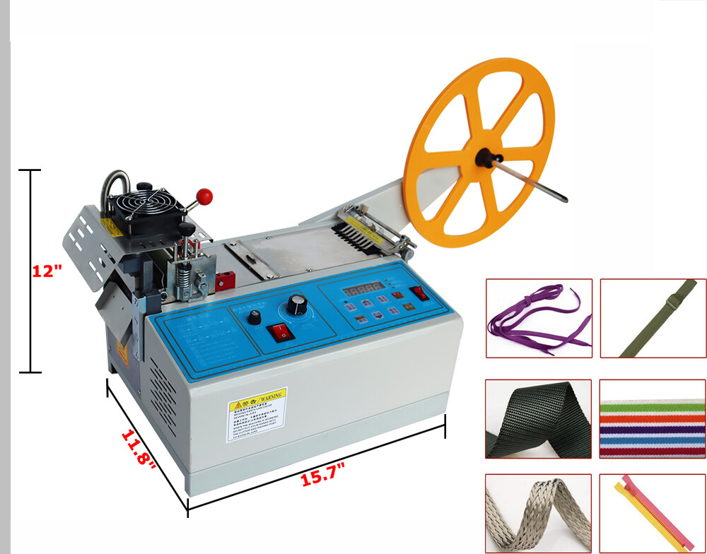 Easy To Operate 220V Hot & Cold Automatic Tape Cutting Machine 100-120Pieces/min
