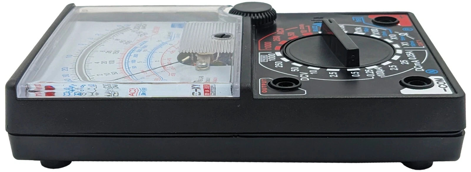 Analog Multimeter w/ Continuity Buzzer, DC & AC Voltage, DC Current, Resistance