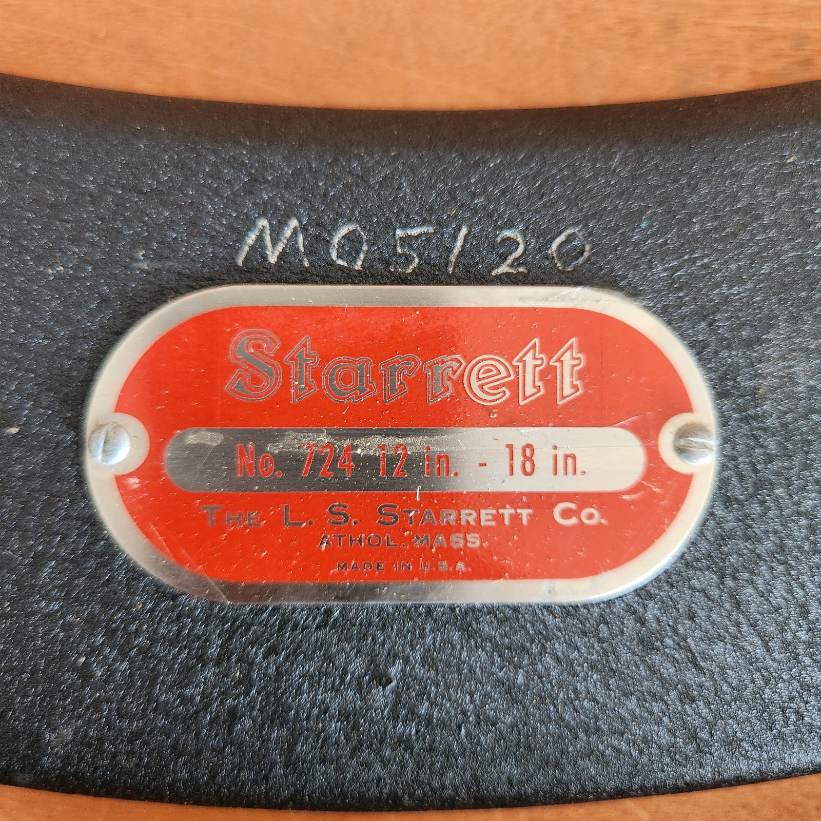 Starrett Micrometer Outside #724 12″-18″ Inch With Interchangable Heads