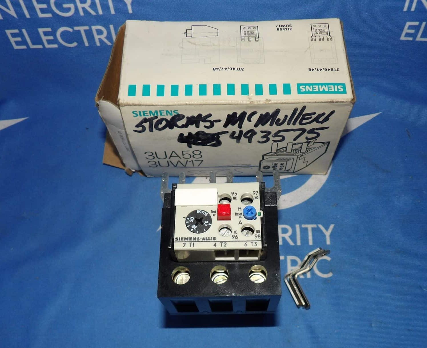 NIB Siemens OLR3200CS3 20.0-32.0A Overload Relay + 1 Year Warranty